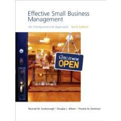 Wilsons 9th(ninth) edition(Effective Small Business Management (9th 