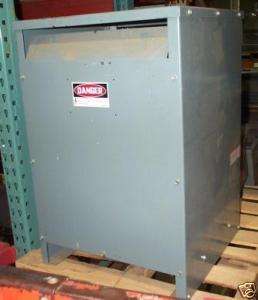 Square D # 45T3H, 3 phase insulated transformer  