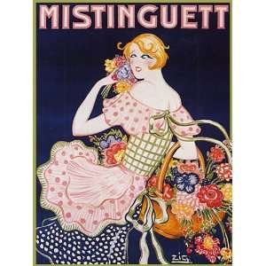  MISTINGUETT FRENCH ACTRESS SINGER FRANCE SMALL VINTAGE 
