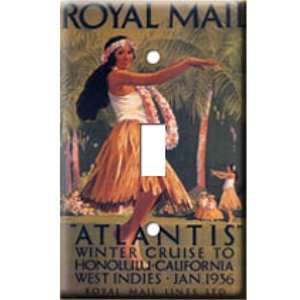 Hawaiian Single Light Switch Cover  Royal Mail