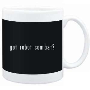  Mug Black  Got Robot Combat?  Sports