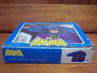 BRAZIL OLD BATMAN SUPER HEROES DC COMICS 1973 RADIO AM  