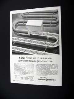GE General Electric X Ray Emission Gage 1962 print Ad  