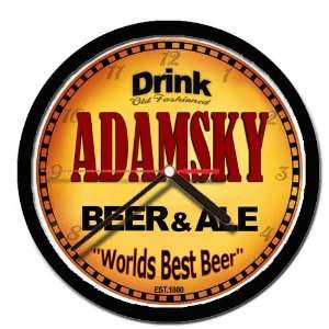  ADAMSKY beer and ale wall clock: Everything Else