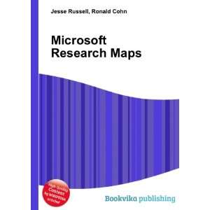  Microsoft Research Maps Ronald Cohn Jesse Russell Books