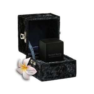  Keepsake Cube Textured Black Slate Finish Cremation Urn 