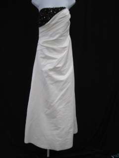 NWT CATHERINE REGEHR Silk Beaded Gown Sz M $3510  