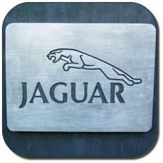 Jaguar 3d routed wood carved sports car painted sign  