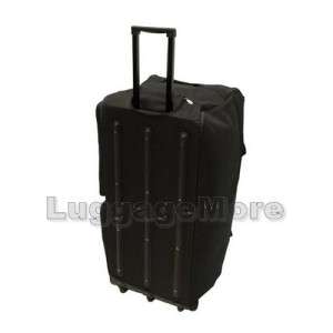 36 inch Black Jumbo Rolling Duffel Bag Wheeled Luggage New  