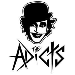  The Adicts Face Logo Window Decal Sticker S 4177 R: Toys 