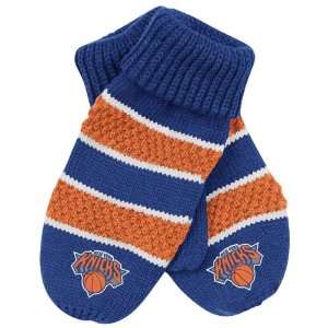  New York Knicks Womens adidas Originals Blue Striped Knit 