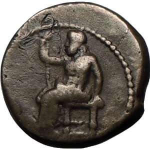 BABYLON 331BC Baal & Lion Tetradrachm Authentic Ancient Silver Greek 