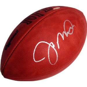  Joe Montana Autographed Football: Sports & Outdoors