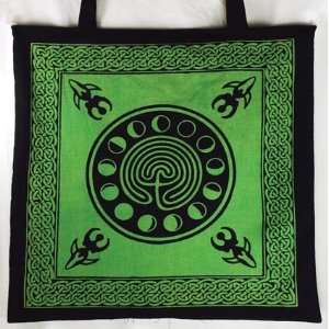 Moon Phase Tote Bag Wiccan Wiccca Pagan Religious Spiritual New Age 