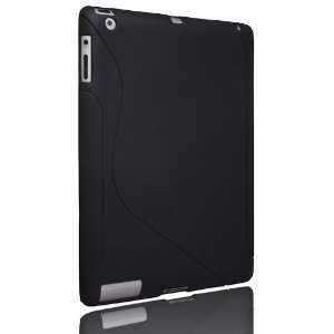   NEW Black TPU Skin Cover Case For Apple iPad 2 WIFI 3G: Electronics