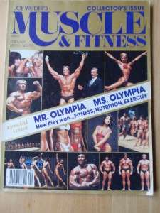 MUSCLE & FITNESS magazine/ARNOLD SCHWARZENEGGER 2 81  