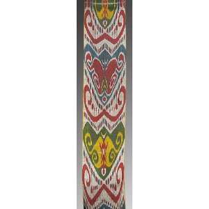   Original Handmade Uzbek Silk Ikat Adras Fabric Arts, Crafts & Sewing