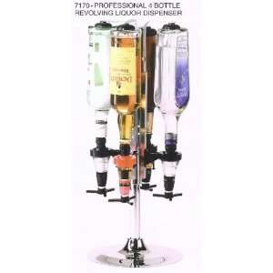  All new item Professional 4 bottle revolving liquor 