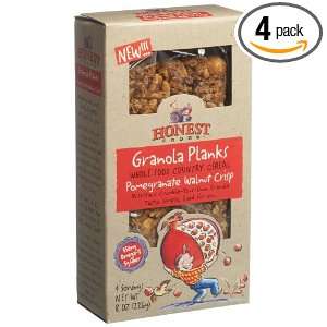 Earnest Eats Granola Planks Pomegranate Walnut Crisp, 8 Ounce Boxes 