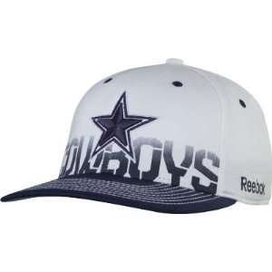  Dallas Cowboys NFL White Sideline Cap   NFL Caps & Beenies 