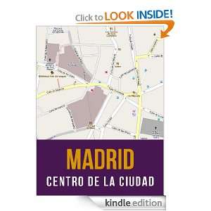 Madrid, España mapa del centro de la ciudad (Spanish Edition 
