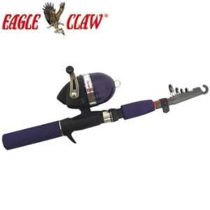 Eagle Claw Graphite Rod & Spincasting Reel Combo:  Sports 