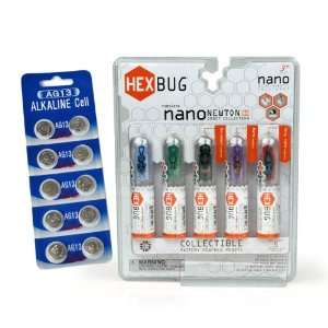 Hexbug Nano 5pk Orbits Series with 10 Replacement Batteries!!