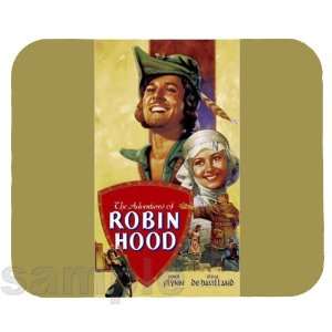  Errol Flynn and Olivia de Havilland in Robin Hood Mouse 