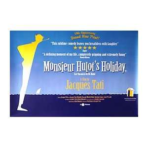  MR. HULOTS HOLIDAY (BRITISH QUAD) Movie Poster
