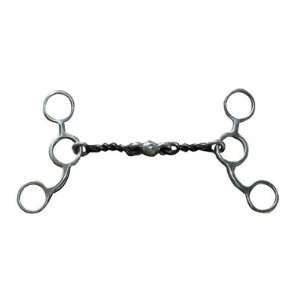Metalab Junior Cow Horse Twisted Dog Bone   Stainless Steel   5 1/8 
