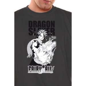    Nekowear   Fairy Tail T Shirt Dragon Slayer (M): Toys & Games