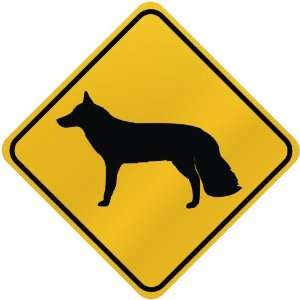   ONLY  WHITE GERMAN SHEPHERD DOG  CROSSING SIGN DOG: Home Improvement