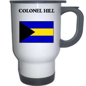  Bahamas   COLONEL HILL White Stainless Steel Mug 