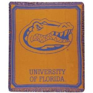   of Florida Gators Afghan Throw Blanket 48 x 60 Home & Kitchen