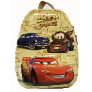   Tin Box   Mcqueen Tin Box (Backpack Style)   Beige Color: Toys & Games