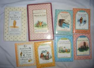 Set of 12 Winnie The Pooh A A Milne Piglet Eeyore BOOKS Kanga Baby Roo 