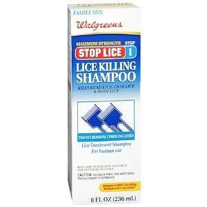   Stop Lice Lice Killing Shampoo Step 1, 8 oz 