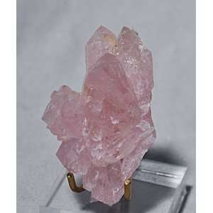  Rose Quartz Natural Gem Crystal Specimen   Pitorra Mine 