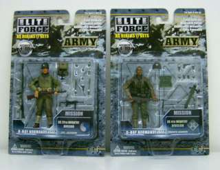 BBI Elite Force WWII D Day 1/18 US Army Set of 4  