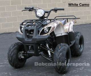 TWO of 2012 Model 125cc Youth ATVs Utility Quads 4 Wheeler w/ 8 tire 