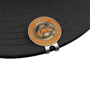 Campbell Fighting Camels Ball Markers & Hat Clip Set 