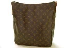 LOUIS VUITTON Monogram LOOPING GM Shoulder bag Handbag LV M51145 