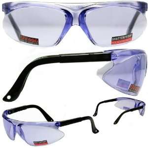 Global Vision Mark Two Way Adjustable Safety Glasses Purple Lenses