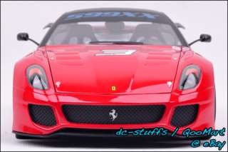 Hot Wheels 1:18 Ferrari 599 XX Diecast Model Car RED  