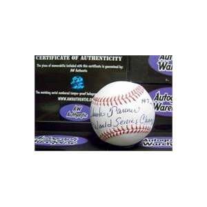   autographed Baseball inscribed 79 World Champs: Sports & Outdoors