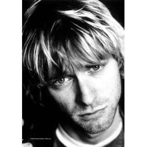  Kurt Cobain Face Fabric Music Poster