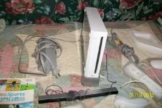 2006 Wii GAME SYSTEM,ACCESSORES,& 9 GAMES! 2 CONTROLLERS  