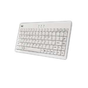  Adesso Mini USB Keyboard with PS/2 Adaptor ( White 