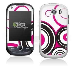  Design Skins for Samsung B5310 Corby Pro   Pink Circles 