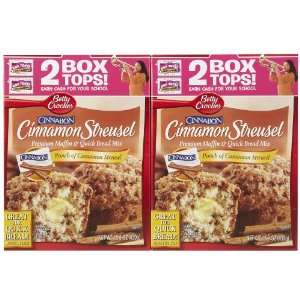 Betty Crocker Cinnamon Streudal Muffin Mix, 15.2 oz   2 pk.:  